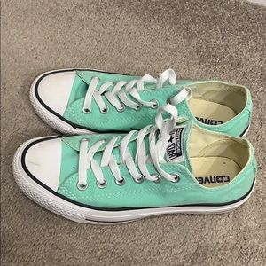 Teal converse